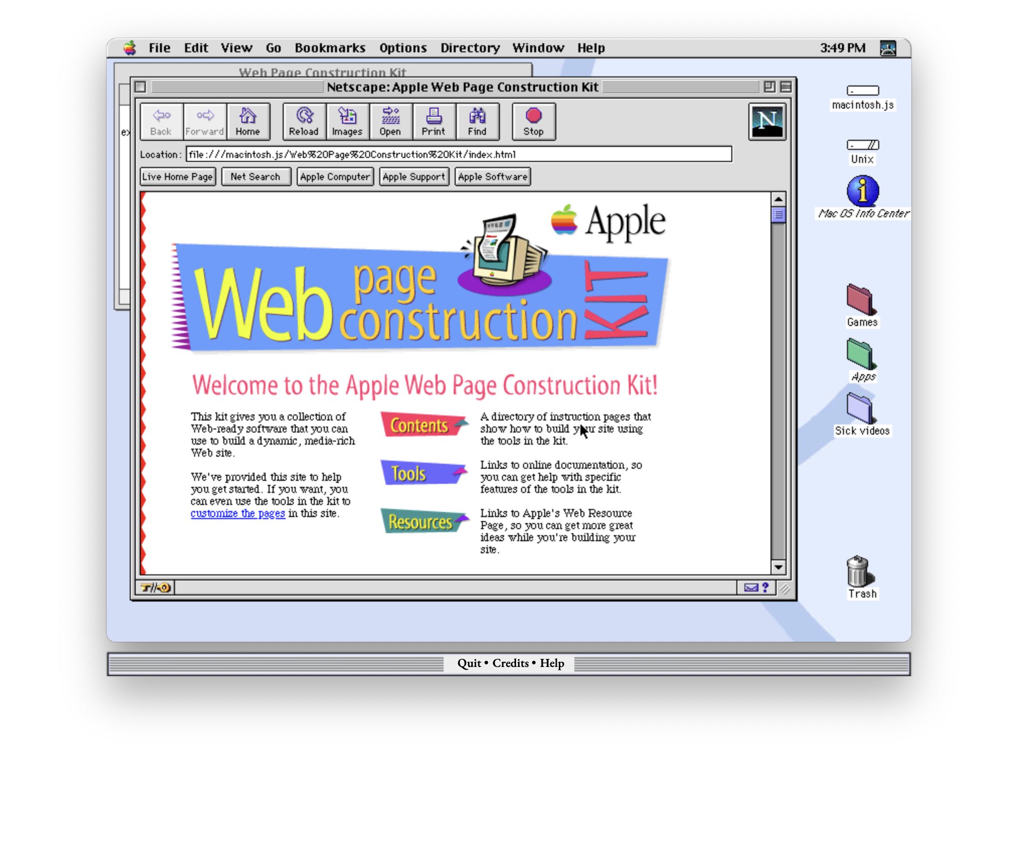classic mac emulator pack